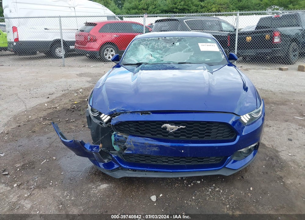 2016 FORD MUSTANG ECOBOOST VIN: 1FA6P8TH8G5267878