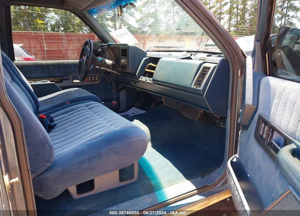 1992 GMC SIERRA C1500 VIN: 2GTEC19H6N1517374