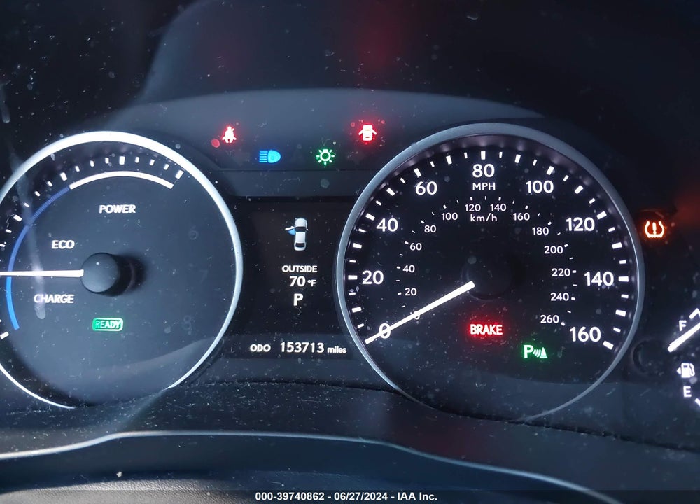 2014 LEXUS ES 300H VIN: JTHBW1GG1E2073050