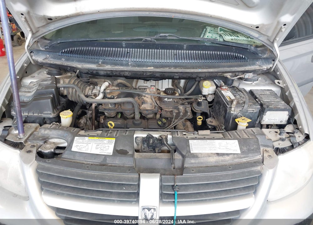 2007 DODGE CARAVAN SE VIN: 1D4GP25R27B185652