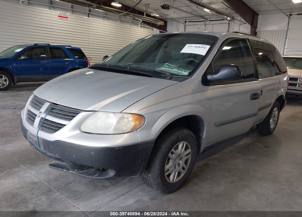 2007 DODGE CARAVAN SE VIN: 1D4GP25R27B185652