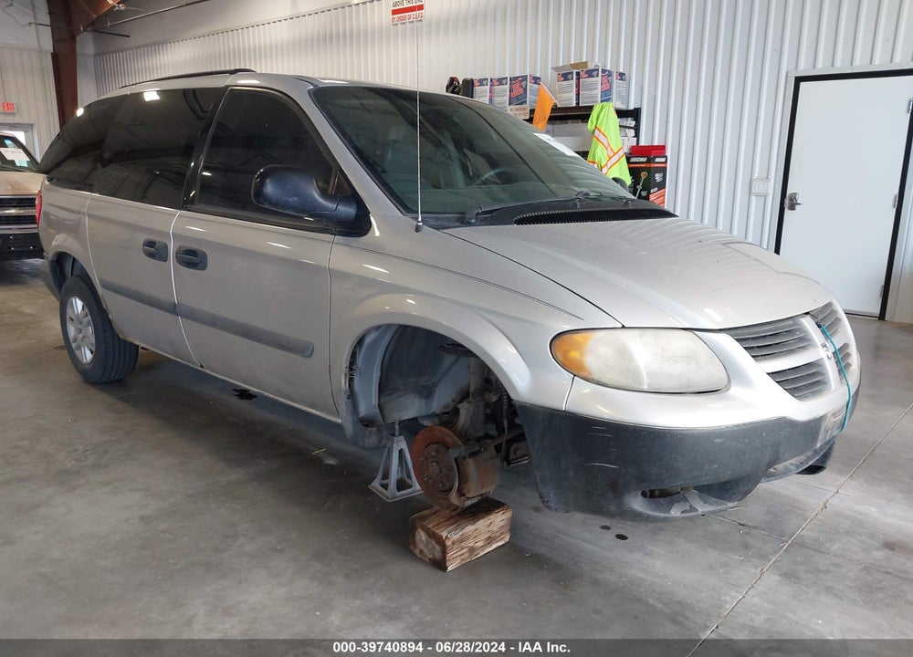 2007 DODGE CARAVAN SE VIN: 1D4GP25R27B185652