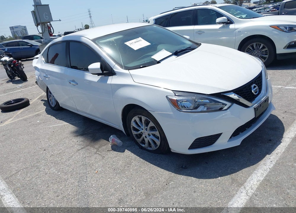 2018 NISSAN SENTRA SV VIN: 3N1AB7AP8JY347377