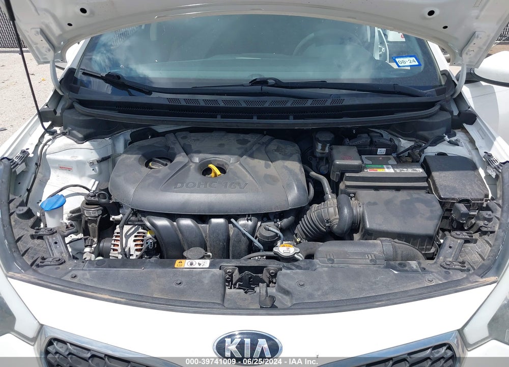 2016 KIA FORTE LX VIN: KNAFK4A64G5607088