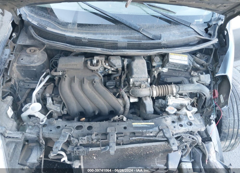 2019 NISSAN VERSA 1.6 S+ VIN: 3N1CN7AP9KL813588
