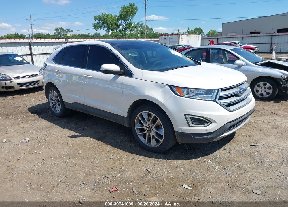 2018 FORD EDGE TITANIUM VIN: 2FMPK4K96JBC31749