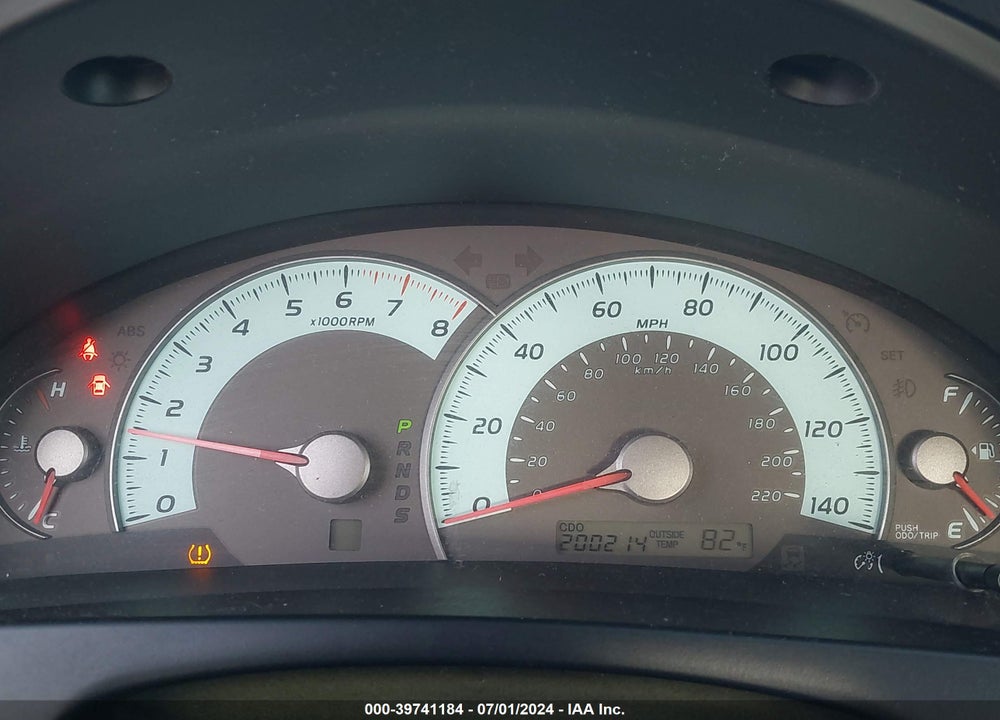 2011 TOYOTA CAMRY SE VIN: 4T1BF3EK2BU734682