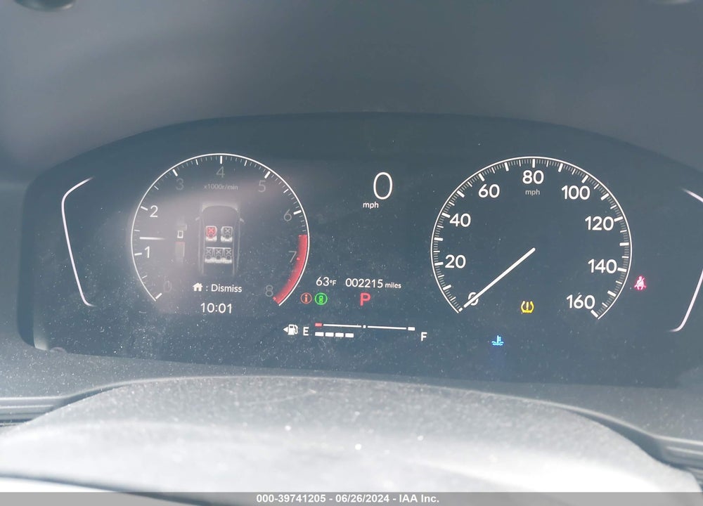 2024 HONDA CIVIC EX VIN: 2HGFE1F70RH322430