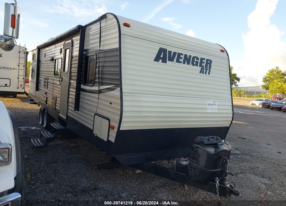 2018 FOREST RIVER AVENGER TRAVEL TRAILER VIN: 5ZT2AVSB6JB916302