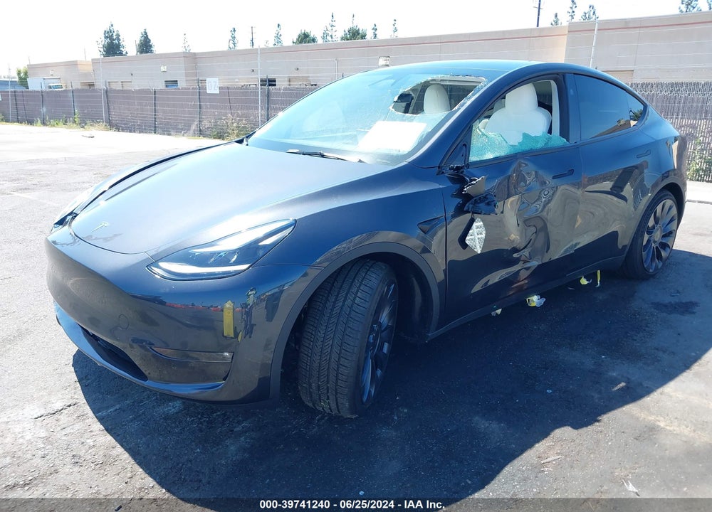 2024 TESLA MODEL Y PERFORMANCE DUAL MOTOR ALL-WHEEL DRIVE VIN: 7SAYGDEF8RF049936