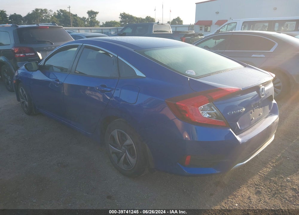 2020 HONDA CIVIC LX VIN: 2HGFC2F65LH602385