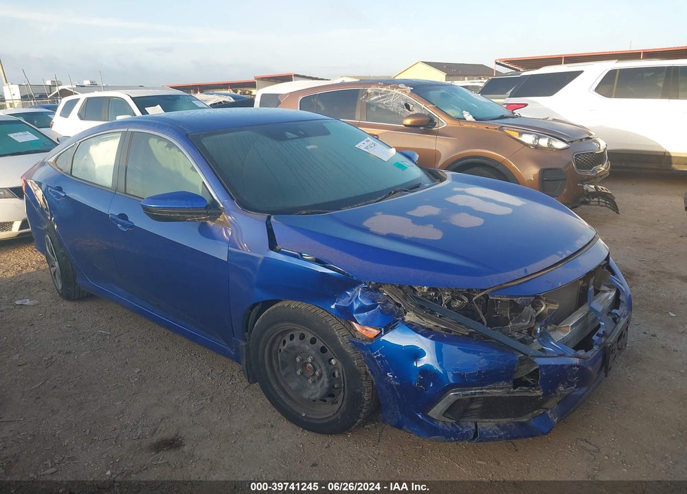 2020 HONDA CIVIC LX VIN: 2HGFC2F65LH602385