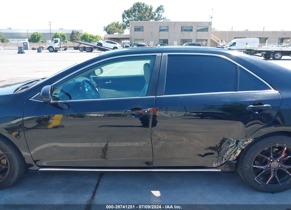 2013 TOYOTA CAMRY XLE V6 VIN: 4T1BK1FK9DU534402