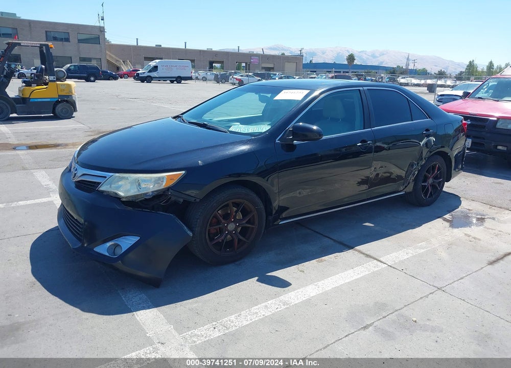 2013 TOYOTA CAMRY XLE V6 VIN: 4T1BK1FK9DU534402