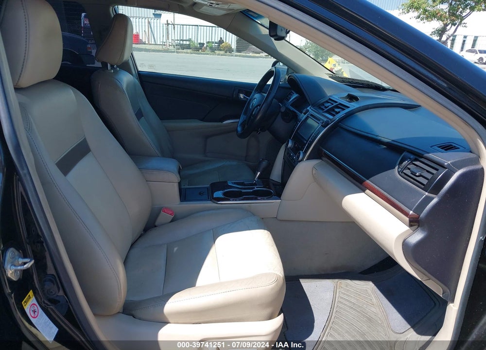 2013 TOYOTA CAMRY XLE V6 VIN: 4T1BK1FK9DU534402