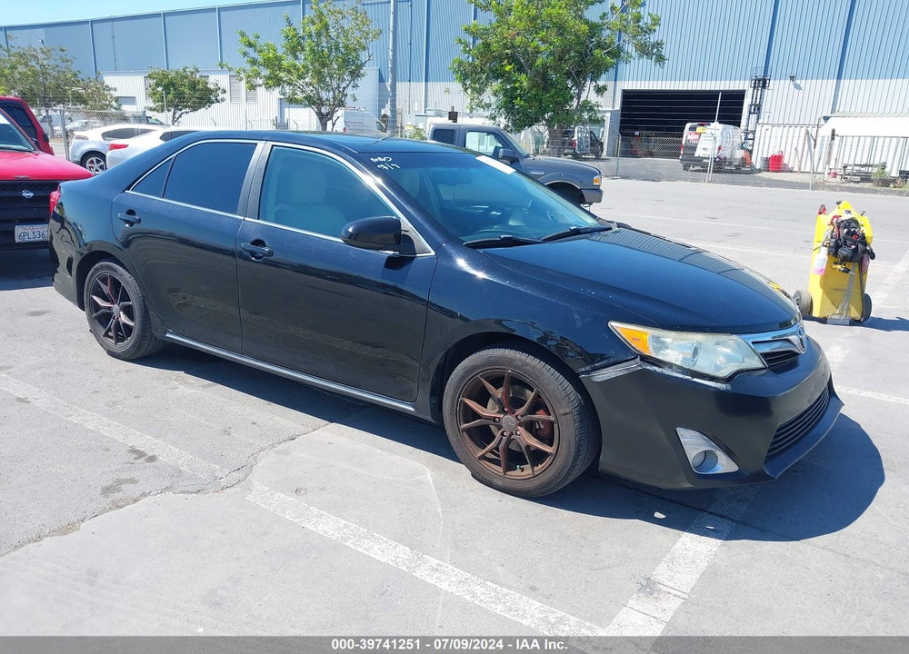 2013 TOYOTA CAMRY XLE V6 VIN: 4T1BK1FK9DU534402