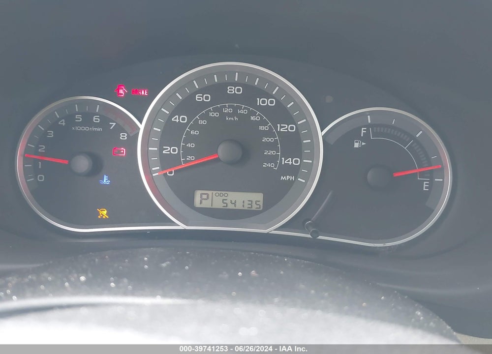 2011 SUBARU IMPREZA 2.5I PREMIUM VIN: JF1GH6B68BH829226