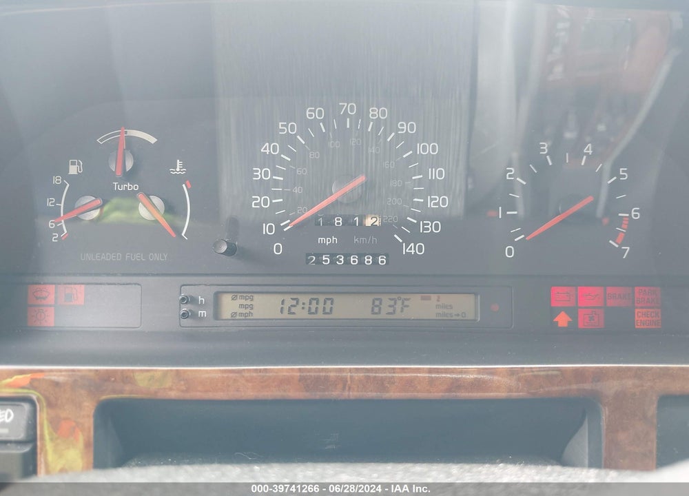 1996 VOLVO 850 VIN: YV1LS5720T1280605
