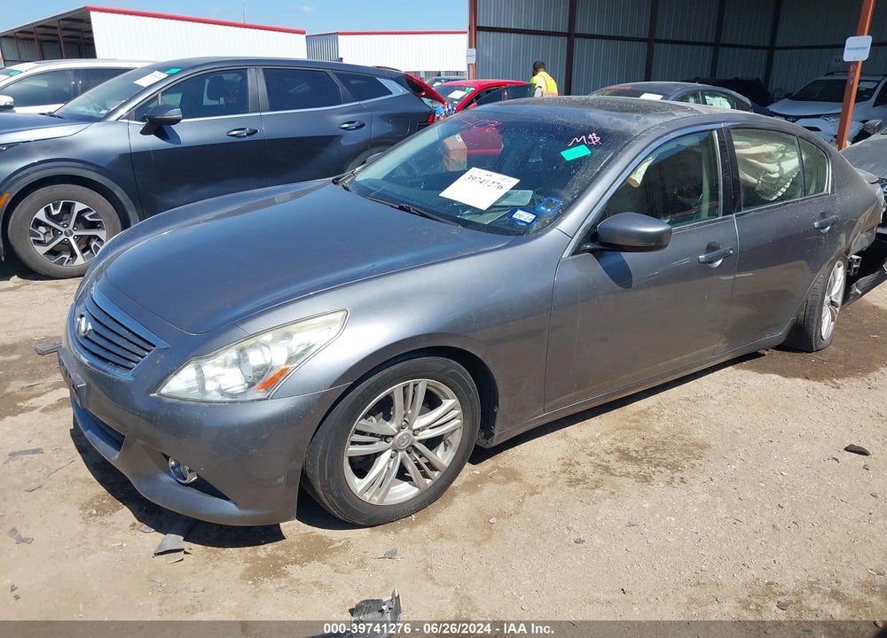 2012 INFINITI G25 JOURNEY VIN: JN1DV6AP6CM810590