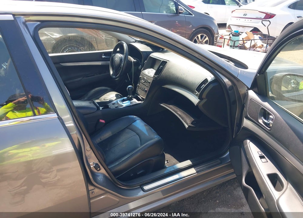2012 INFINITI G25 JOURNEY VIN: JN1DV6AP6CM810590
