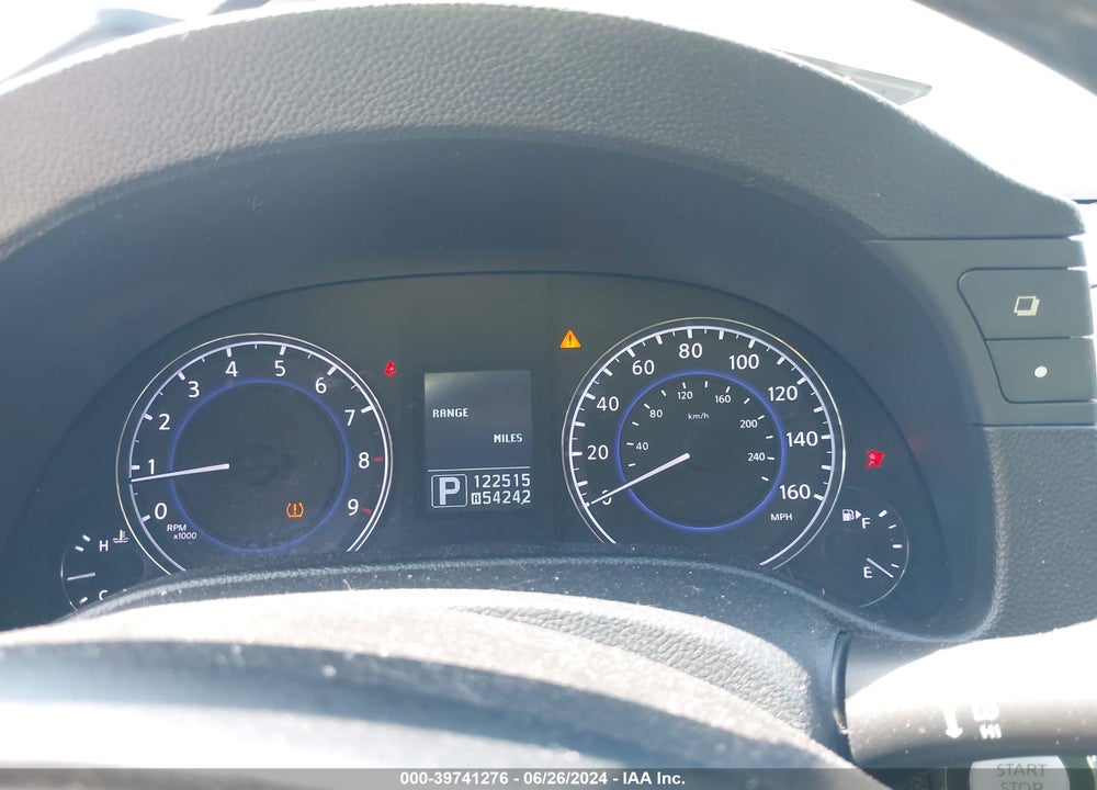 2012 INFINITI G25 JOURNEY VIN: JN1DV6AP6CM810590