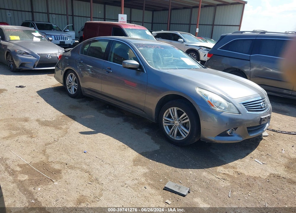 2012 INFINITI G25 JOURNEY VIN: JN1DV6AP6CM810590