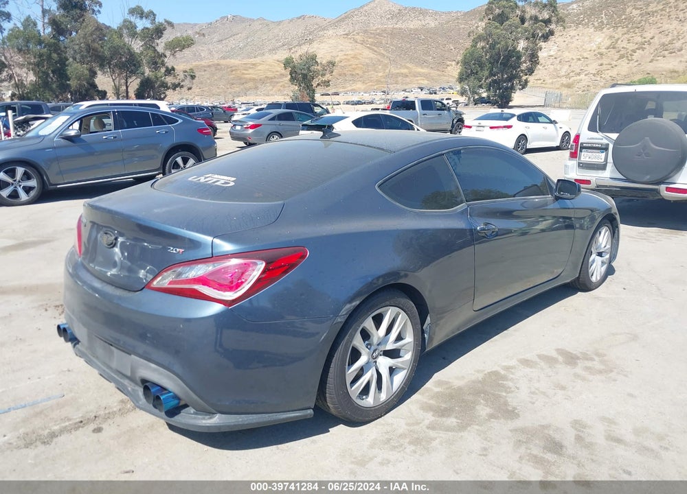 2013 HYUNDAI GENESIS 2.0T PREMIUM VIN: KMHHT6KD1DU084272
