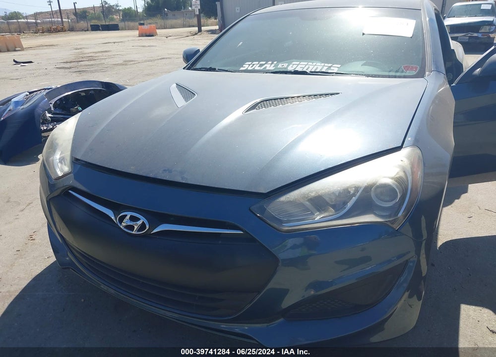 2013 HYUNDAI GENESIS 2.0T PREMIUM VIN: KMHHT6KD1DU084272