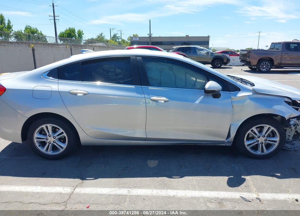 2018 CHEVROLET CRUZE LT AUTO VIN: 1G1BE5SM4J7110249
