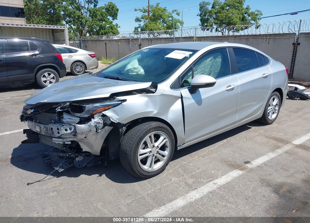 2018 CHEVROLET CRUZE LT AUTO VIN: 1G1BE5SM4J7110249