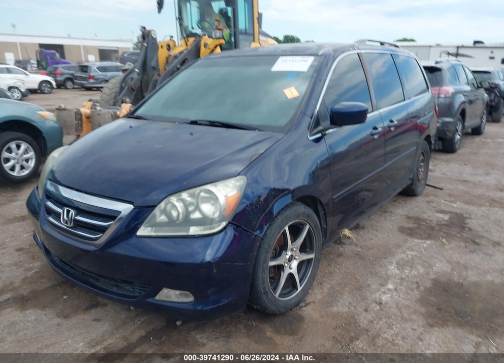 2005 HONDA ODYSSEY TOURING VIN: 5FNRL38865B045611