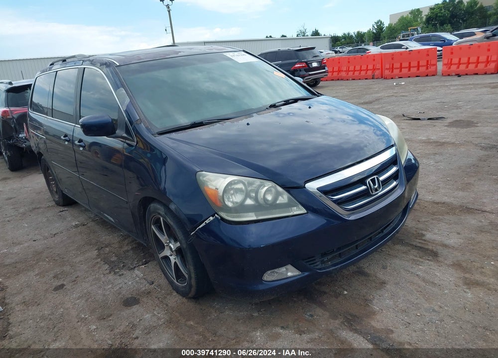 2005 HONDA ODYSSEY TOURING VIN: 5FNRL38865B045611