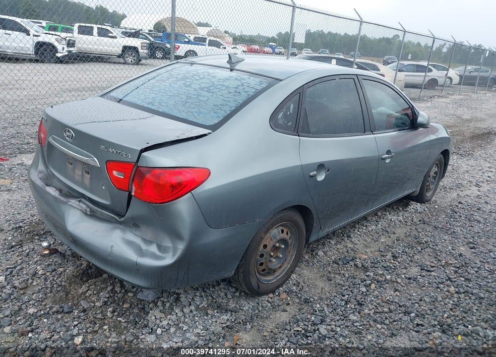2010 HYUNDAI ELANTRA GLS VIN: KMHDU4AD2AU897438