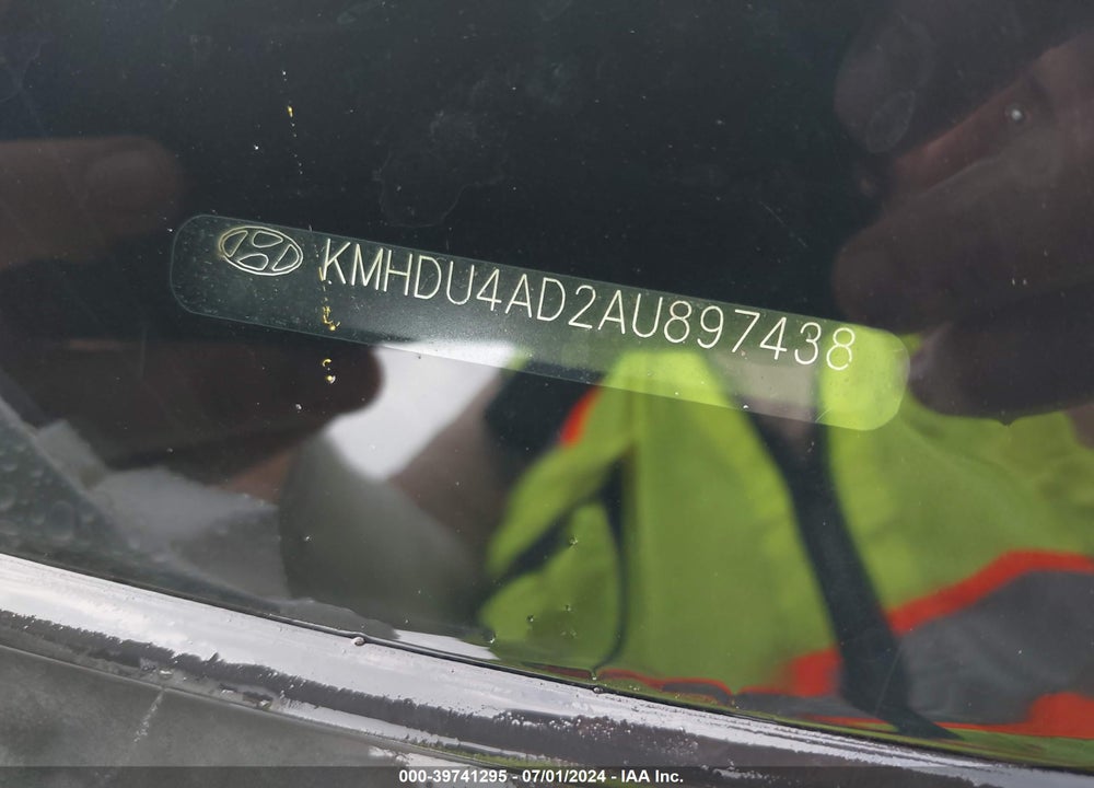 2010 HYUNDAI ELANTRA GLS VIN: KMHDU4AD2AU897438