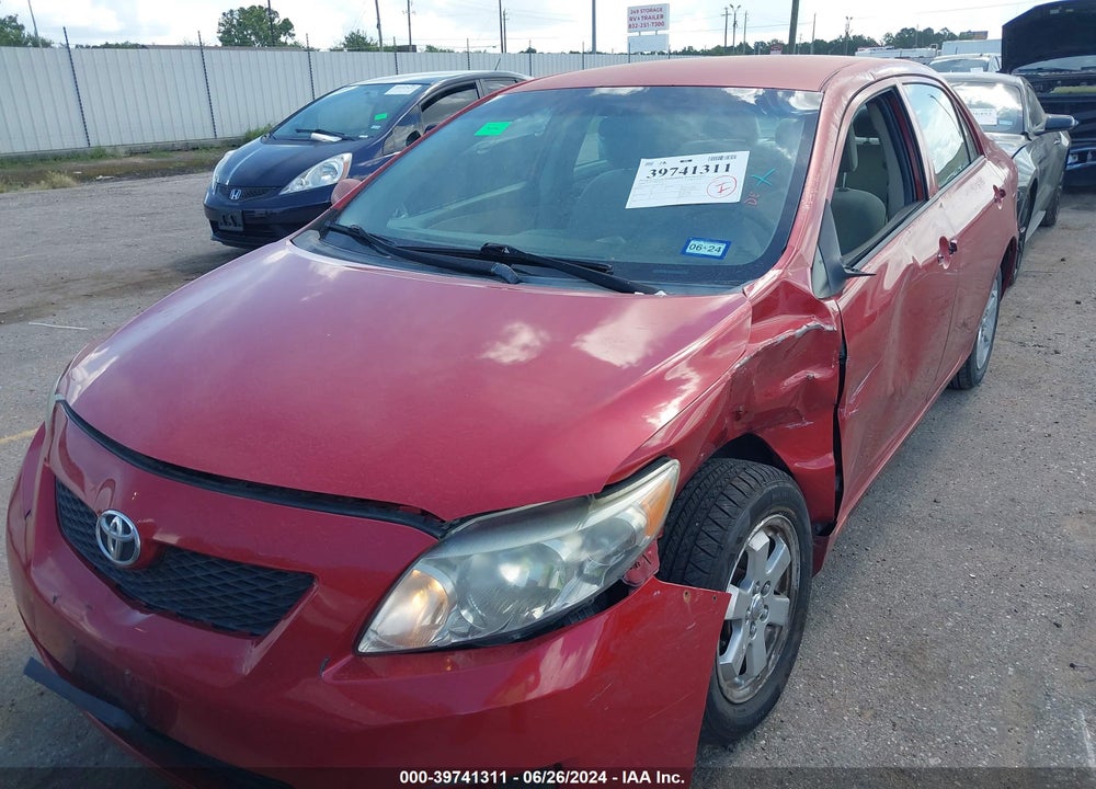 2009 TOYOTA COROLLA LE VIN: 1NXBU40E99Z140159