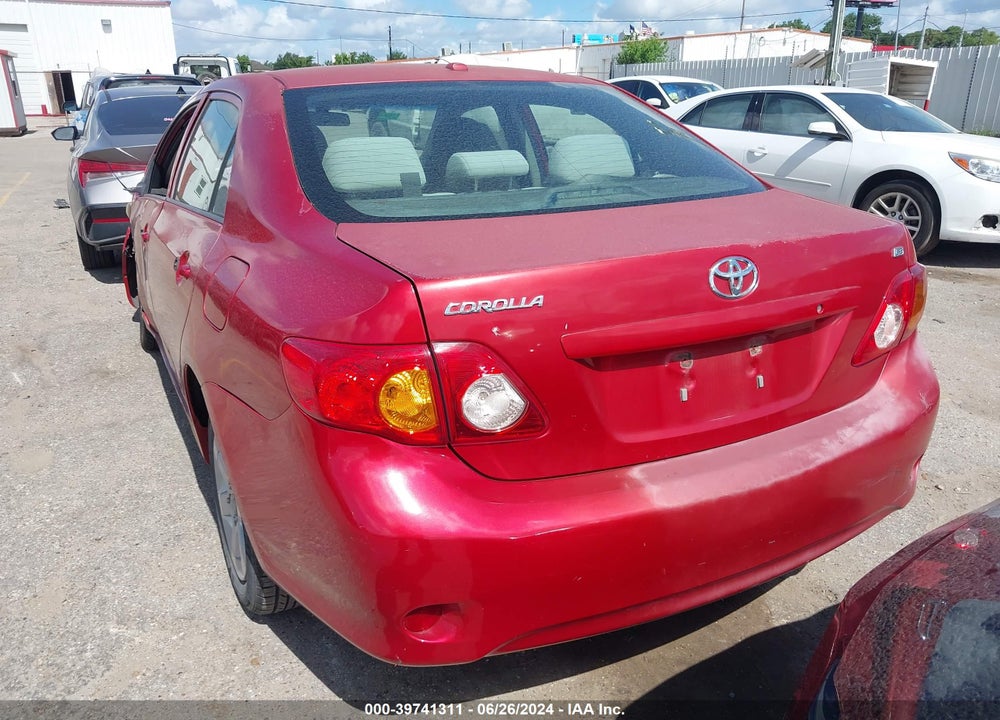 2009 TOYOTA COROLLA LE VIN: 1NXBU40E99Z140159