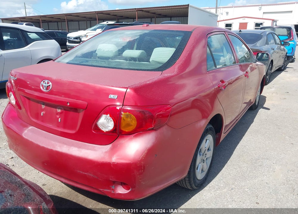 2009 TOYOTA COROLLA LE VIN: 1NXBU40E99Z140159