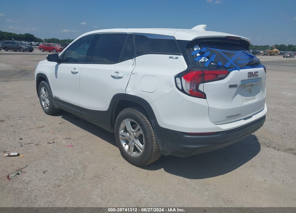 2019 GMC TERRAIN SLE VIN: 3GKALMEV6KL198343