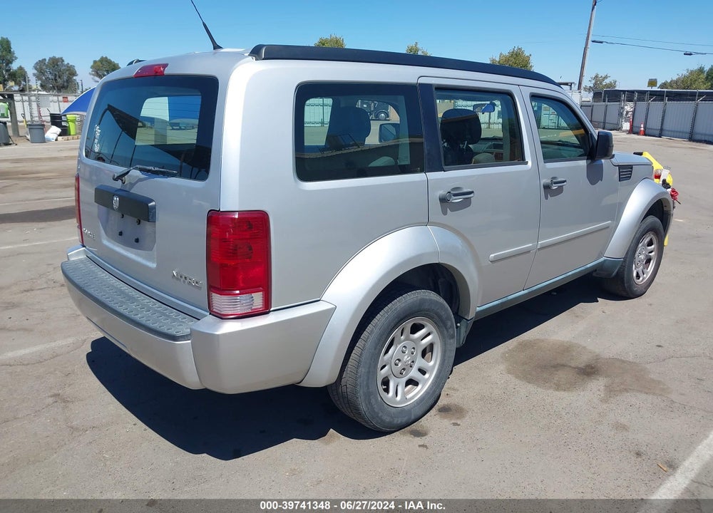 2011 DODGE NITRO SE VIN: 1D4PT2GK4BW541242