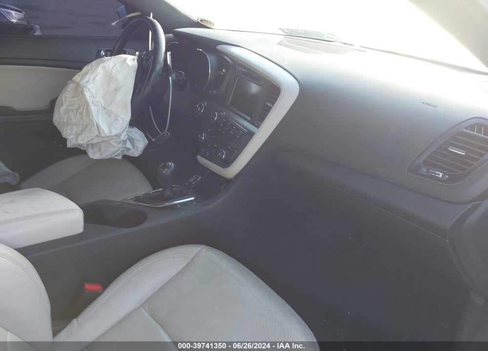 2013 KIA OPTIMA SX VIN: 5XXGR4A64DG165360