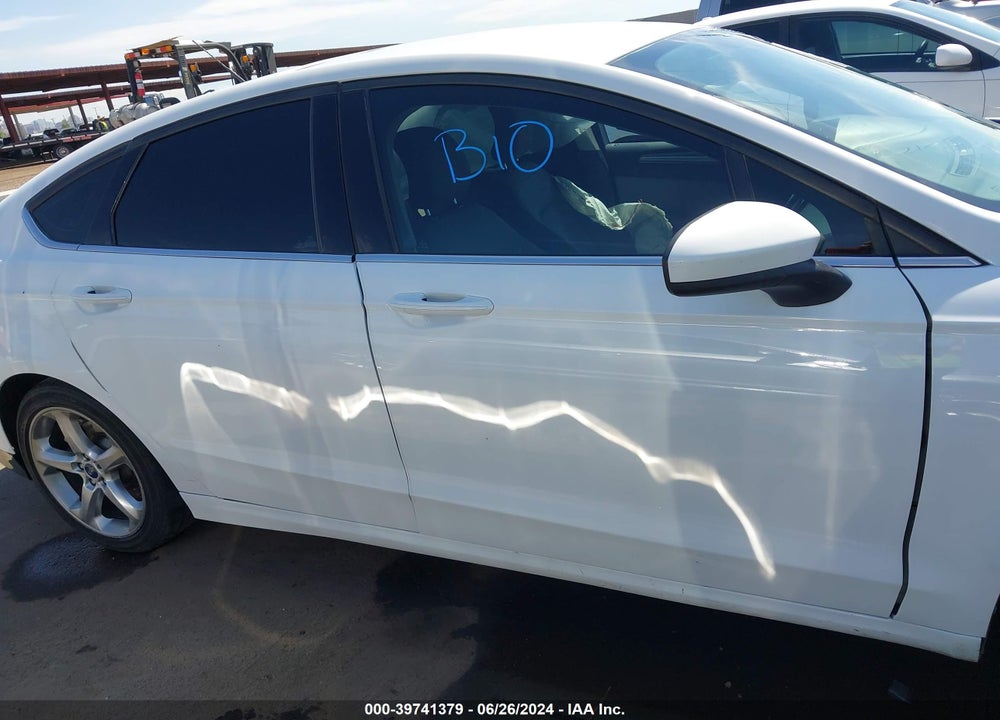 2016 FORD FUSION S VIN: 3FA6P0G7XGR305448