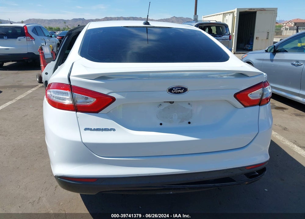 2016 FORD FUSION S VIN: 3FA6P0G7XGR305448