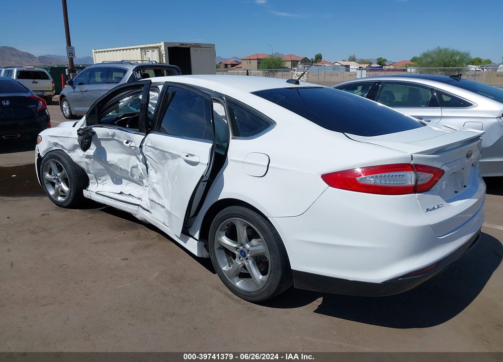 2016 FORD FUSION S VIN: 3FA6P0G7XGR305448