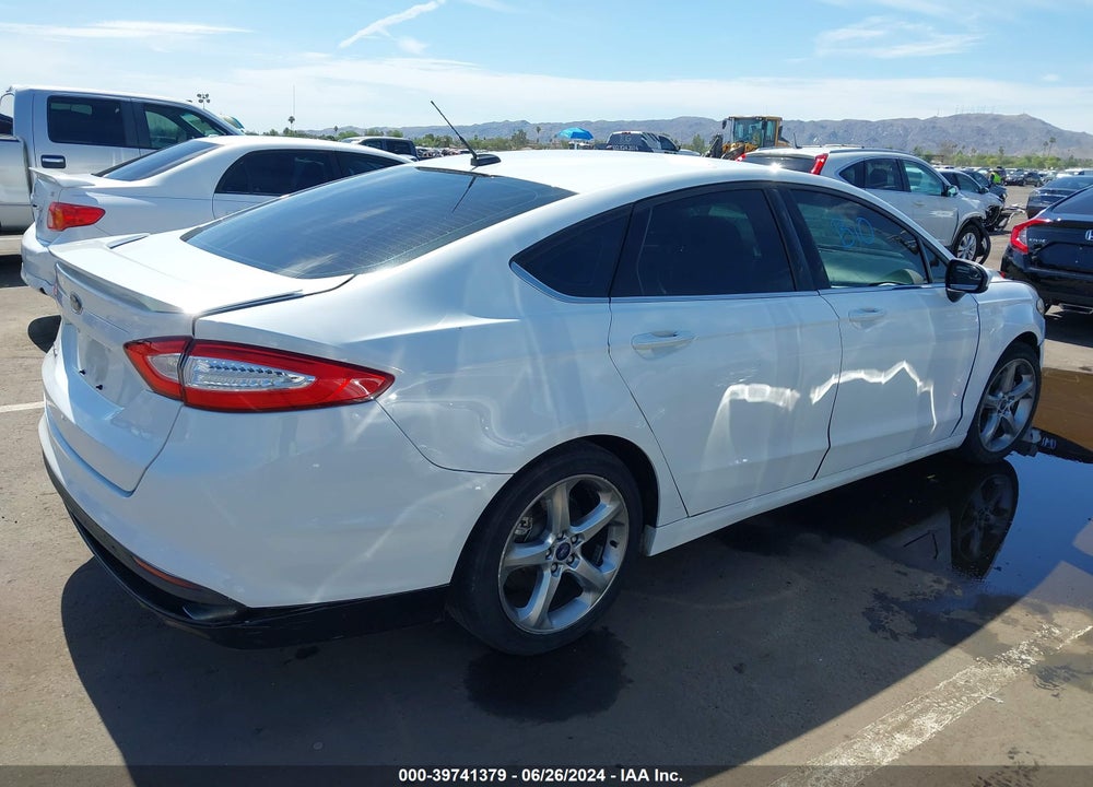 2016 FORD FUSION S VIN: 3FA6P0G7XGR305448