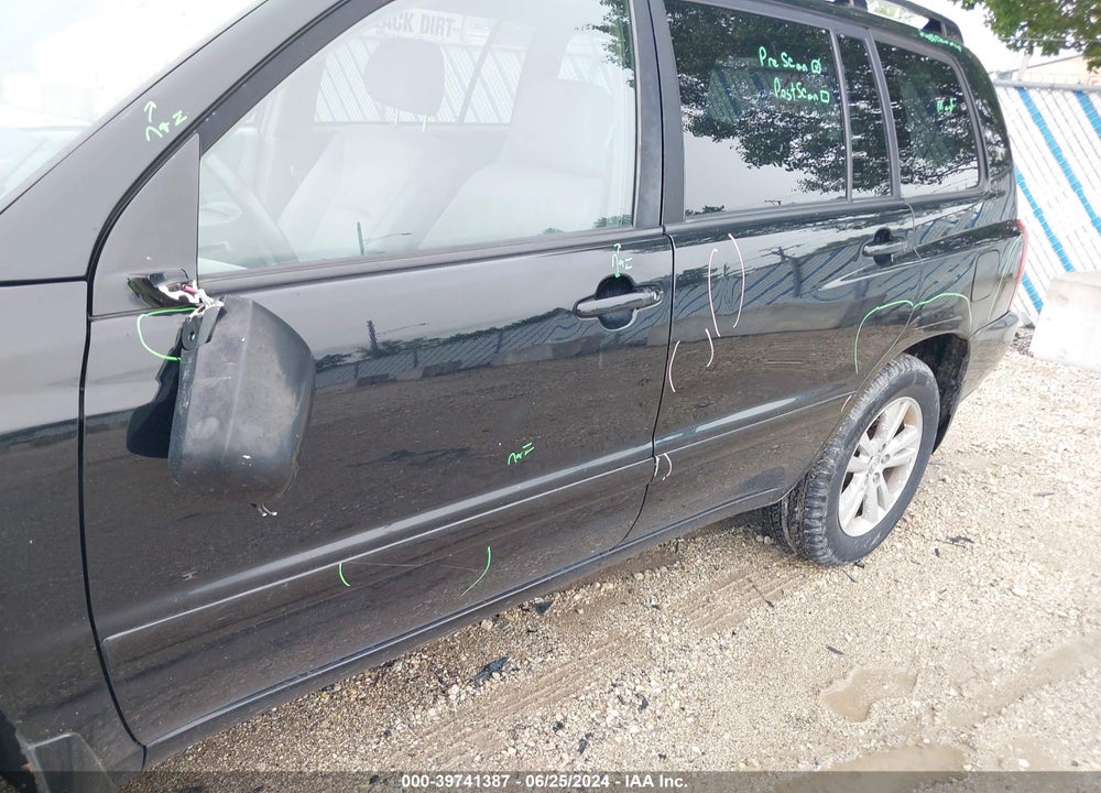 2006 TOYOTA HIGHLANDER HYBRID V6 VIN: JTEDW21A160004145