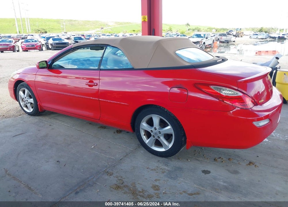 2008 TOYOTA CAMRY SOLARA SLE VIN: 4T1FA38P88U144860