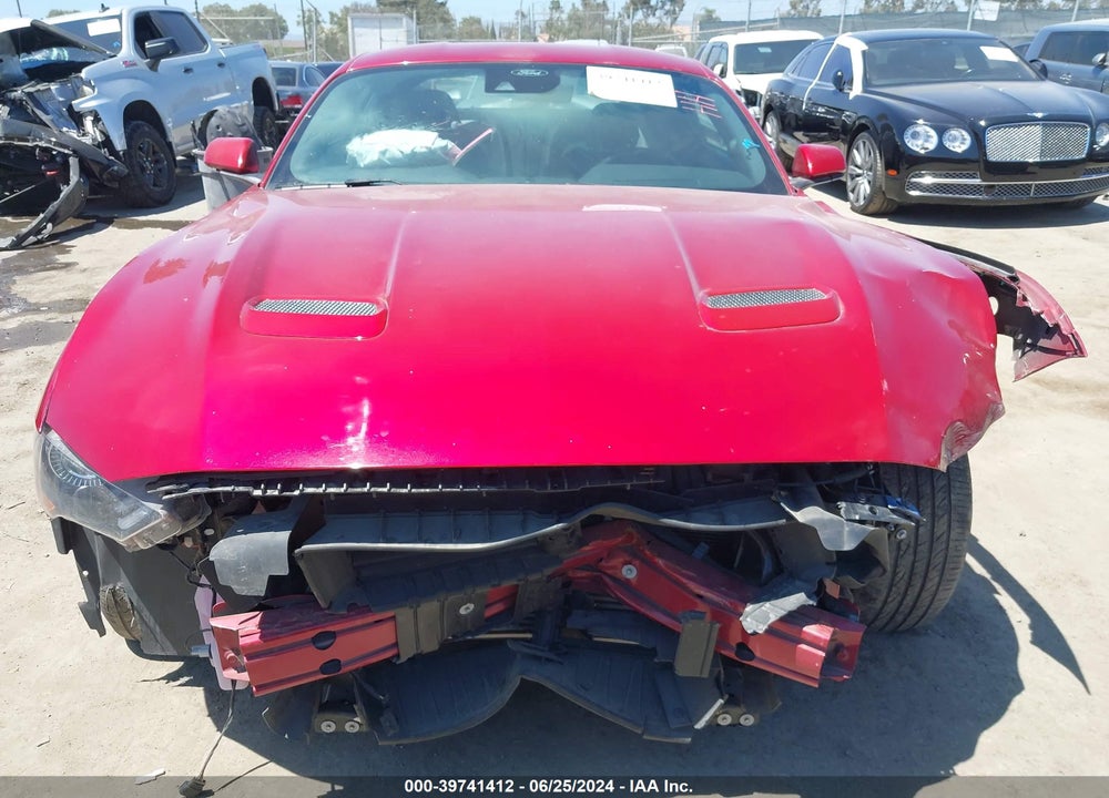 2022 FORD MUSTANG ECOBOOST FASTBACK VIN: 1FA6P8TH1N5140855