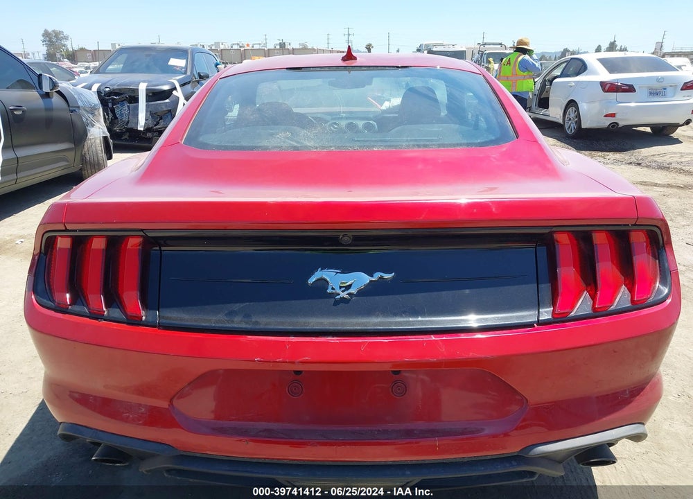 2022 FORD MUSTANG ECOBOOST FASTBACK VIN: 1FA6P8TH1N5140855