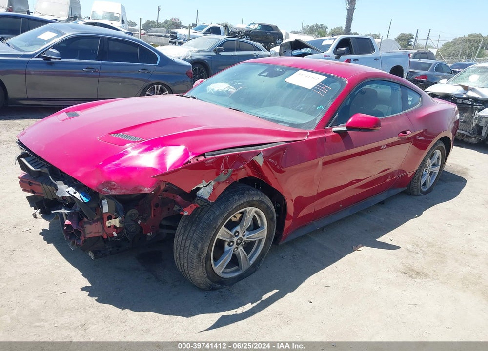 2022 FORD MUSTANG ECOBOOST FASTBACK VIN: 1FA6P8TH1N5140855
