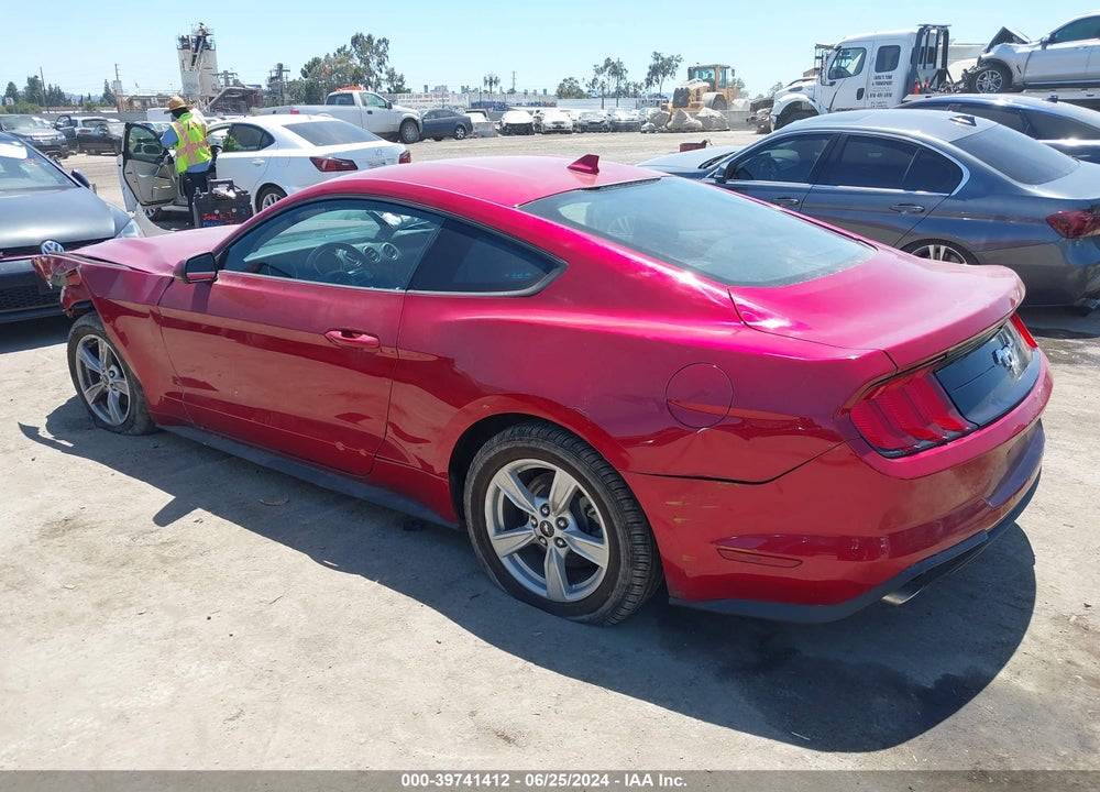 2022 FORD MUSTANG ECOBOOST FASTBACK VIN: 1FA6P8TH1N5140855